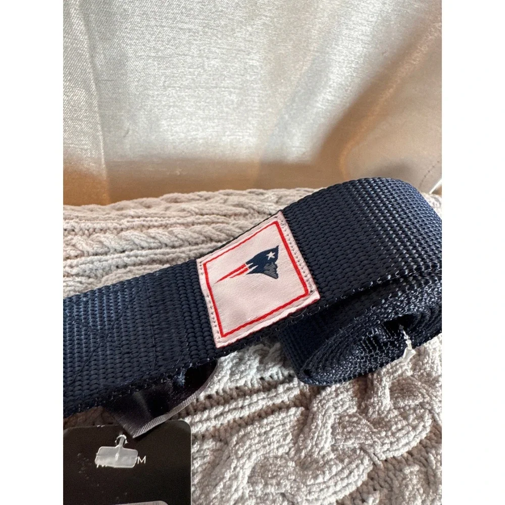 New England Patriots Field‎ Belt LXL Navy Blue Web Belt NFL Officially Licensed